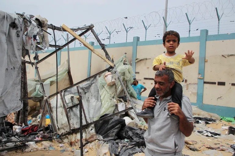 Genosida Israel ke Palestina di Kamp Rafah