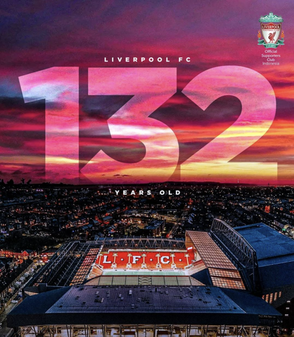 132 TAHUN LIVERPOOL FC