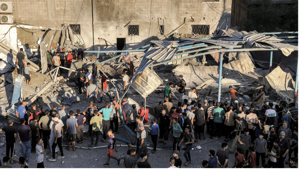 Serangan Israel ke Sekolah di Gaza