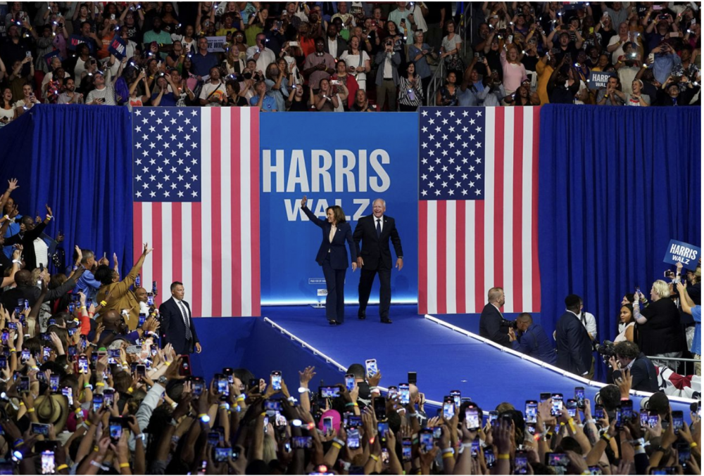 Kamala Harris Mengumumkan Calon Wakil Presidennya