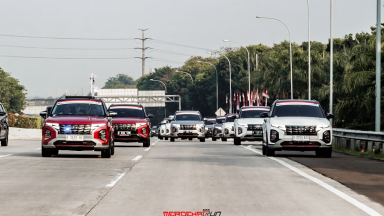 Sambut HUT RI Ke-79, Komunitas Indonesia Creta Owners Club (Creta ID) menggelar touring Merdeka Run 2024