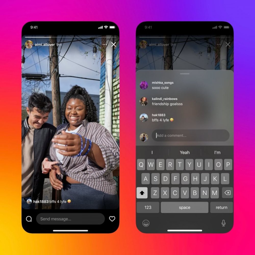 Fitur Komentar di IG Stories