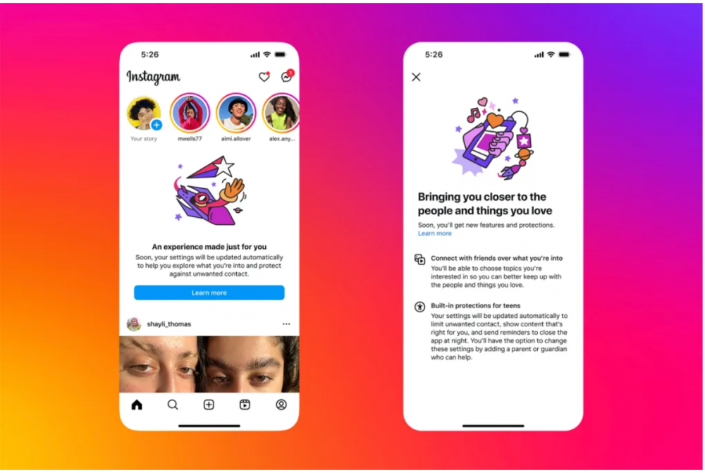 Fitur Baru Instagram : Teen Accounts