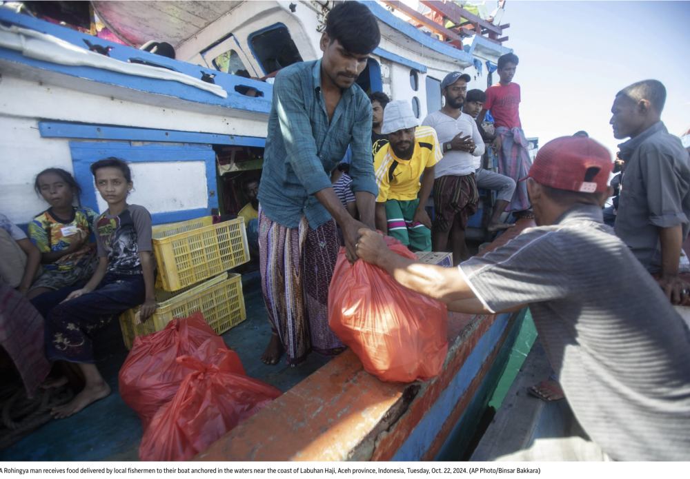 Kapal Pengungsi Rohingya di Aceh