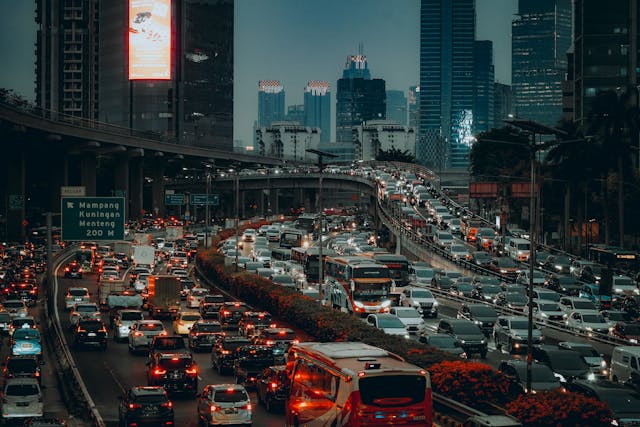 Car Free Night Malam Tahun Baru di Area Puncak Bogor