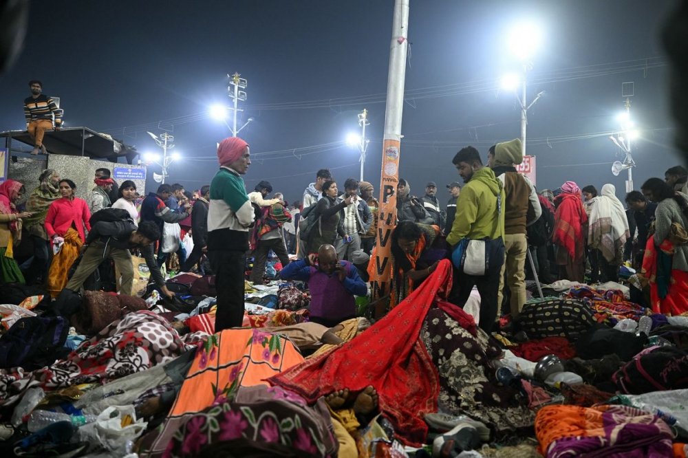 Ritual Mandi Suci di India Memakan Korban