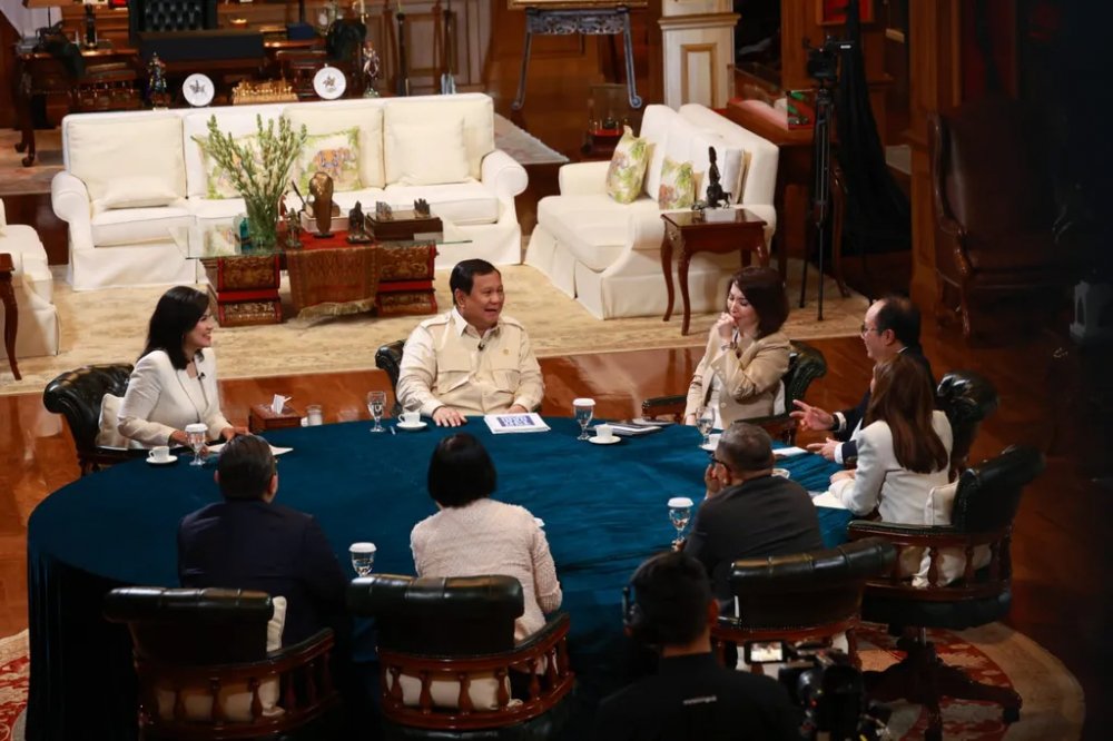 Wawancara Presiden Dengan 7 Orang Pimpinan Redaksi