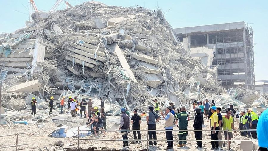Gempa Bumi 7,7 Magnitudo di Myanmar