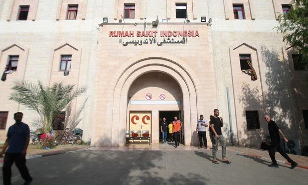 Rumah Sakit Indonesia di Gaza Utara Rusak Parah